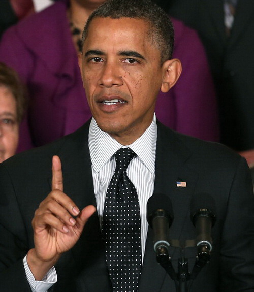 Barack Obama.  Photo: Mark Wilson / Getty Images