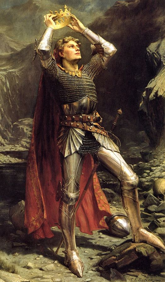 Король Артур. Картина Чарльза Эрнеста Батлера, 1903 год. Фото: Nicolas Perrault III/wikipedia.org/public domain
