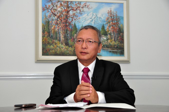 Се Вэйдун, бывший судья Верховного суда Китая. Фото: Zhou Xing/Epoch Times