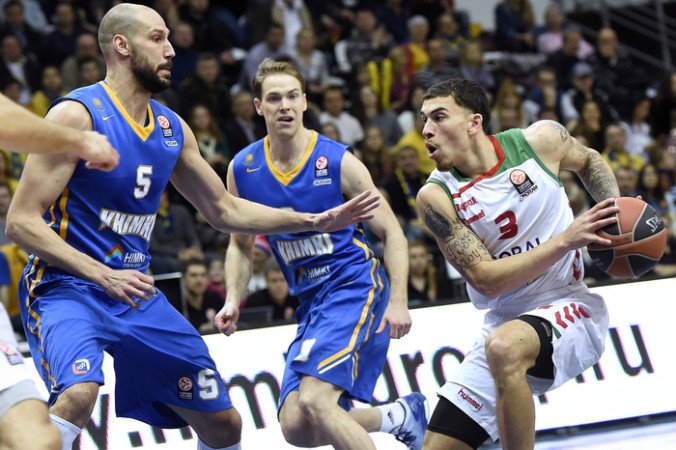В пятницу 15 января баскетболисты подмосковных Химок обыграли испанскую Басконию в домашнем матче Евролиги