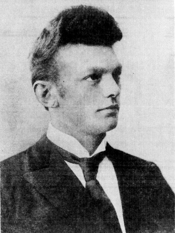 Исландский медиум Индриди Индридасон (1883–1912). Фото: Public Domain