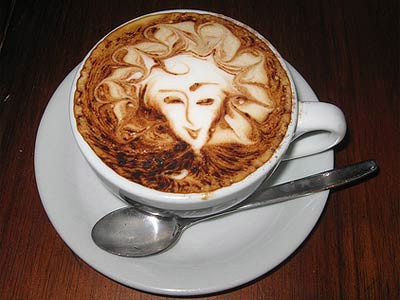 Фотообзор: Рисунки на кофейной гуще