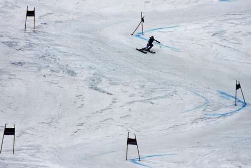 Фотообзор: Горные лыжи. Этапы Кубка мира в Словении и Швейцарии