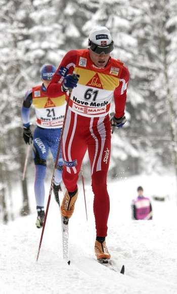 Фотообзор:  Лыжное соревнование "Тур де ски". Бауэр снова первый