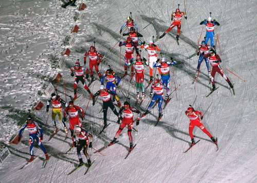 Фотообзор: В Кубке мира по биатлону лидирует Норвегия