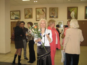5 июля в Москве прошла выставка Аиды Лисенковой-Ханемайер, посвященная портрету. Фото: Великая Эпоха