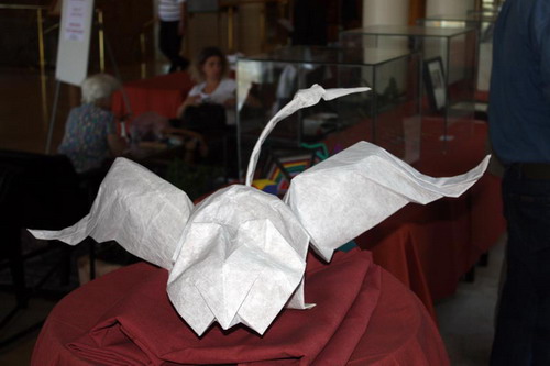 Журавли оригами в Иерусалиме