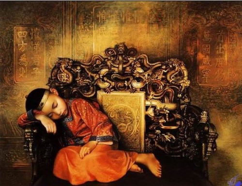 Дворцовая жизнь династии Цин на картинах китайских художников