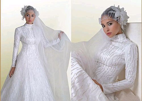Фотообзор: Свадебные платья арабских невест