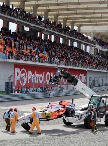Фотообзор: Формула 1. Третья победа Фелипе Массы в Турции