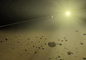 В Солнечной системе обнаружены самые древние астероиды