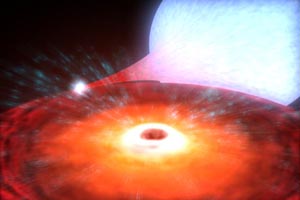 Найдена самая маленькая черная дыра во Вселенной