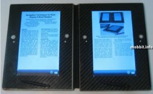 Прототип e-book’a с двумя дисплеями