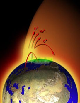 Раскрыт механизм утечки воздуха из атмосферы Земли