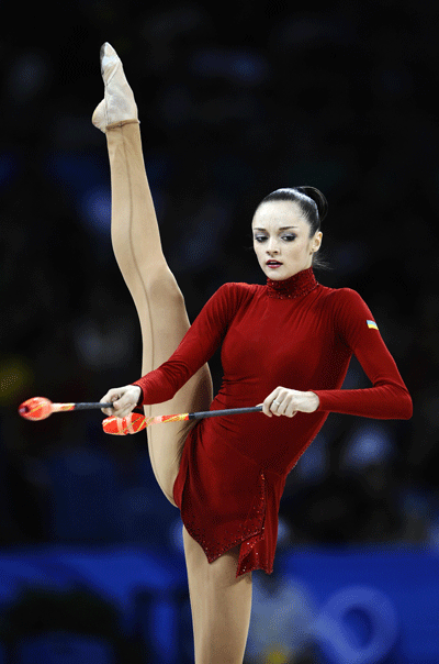 Фотообзор: Российская гимнастка Евгения Канаева стала олимпийской чемпионкой