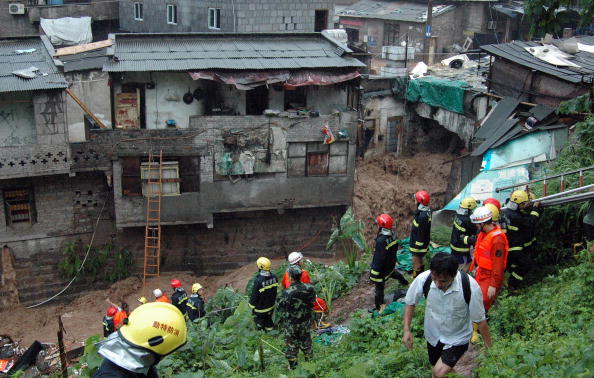 Наводнение в городе Чунцин. Фото: Getty Images