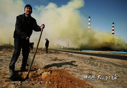 Экономическое развитие Китая наносит невосполнимый ущерб экологии. Фото: Великая Эпоха.