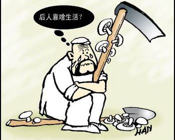 Количество китайских крестьян, потерявших землю, превысит сто миллионов через 10 лет
