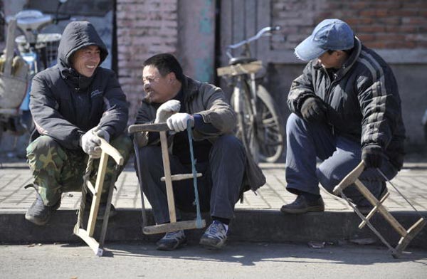 Китайские рабочие-мигранты в надежде найти работу. Фото: China Photos/Getty Images