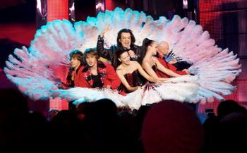 Церемония открытия "Евровидения-2009" прошла в московском Манеже