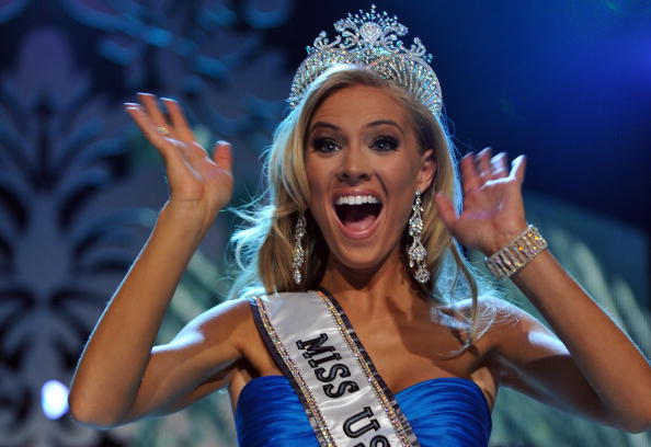Мисс США 2009 стала 22-летняя Кристен Далтон. Фото: JEWEL SAMAD/AFP/Getty Images