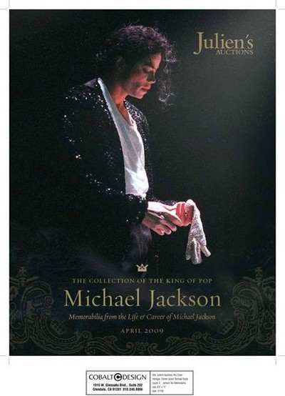 Аукцион личных вещей Майкла Джексона.Фото: AFP