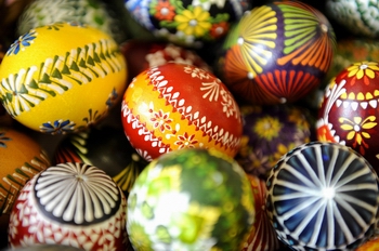 крашеные яйца На Пасху.Фото:Getty Images