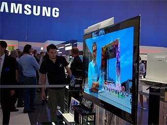 OLED-телевизор Samsung. Фото с sed-fernseher.eu