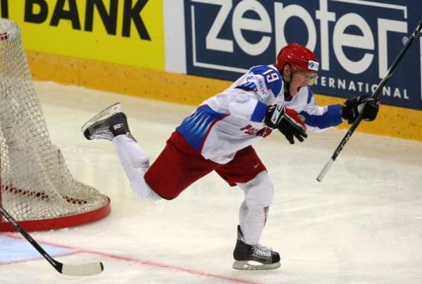 Фотообзор: Россия разгромила Германию в первом матче чемпионата мира по хоккею