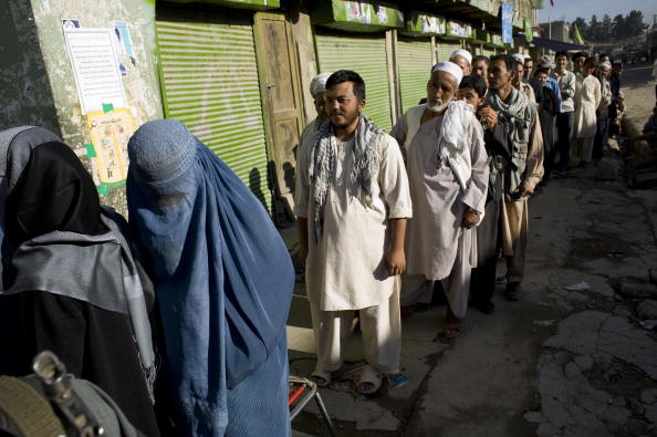 Выборы в  Афганистане состоялись.  Фотообзор