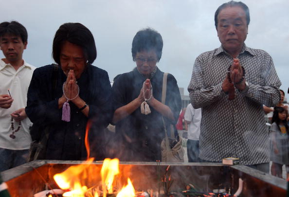 Фотообзор: В Японии вспоминают жертв атомной бомбардировки Хиросимы