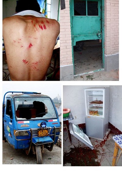 Полицейские устроили в помещениях погром и избили верующих. Фото с epochtimes.com 