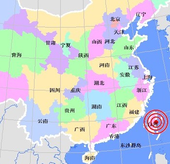 На Тайване произошло землетрясение силой 6,3 балла 
