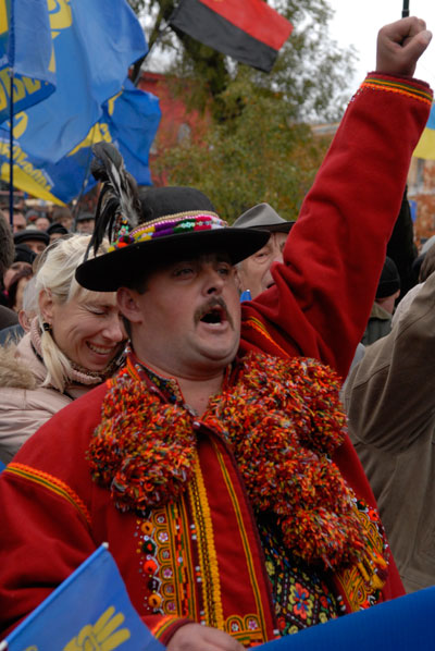 Марш за признание УПА прошел в Киеве. Фото: Владимир Бородин/Великая Эпоха (The Epoch Times)