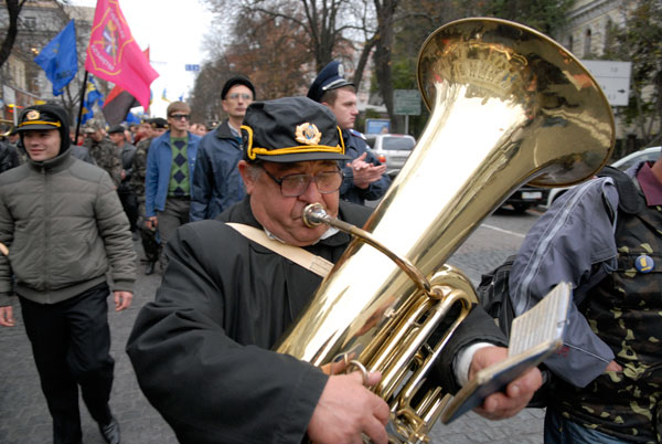 Марш за признание УПА прошел в Киеве. Фото: Владимир Бородин/Великая Эпоха (The Epoch Times)