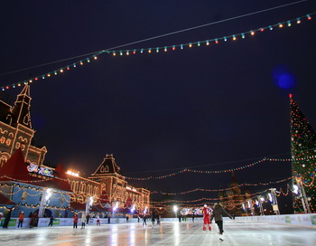 На Красной площади открывается Большой зимний каток
