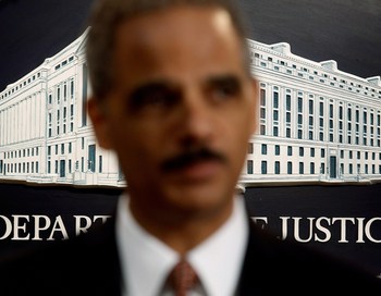 Генеральный прокурор США Эрик Холдер.Фото: Chip Somodevilla/Getty Images