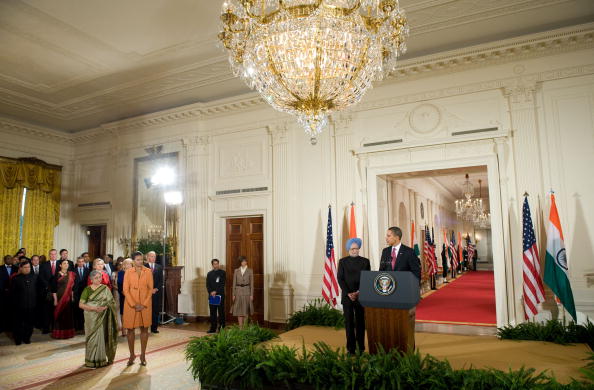 Вашингтон: прием в честь премьер-министра Индии. Фото: MANDEL NGAN/Getty Images