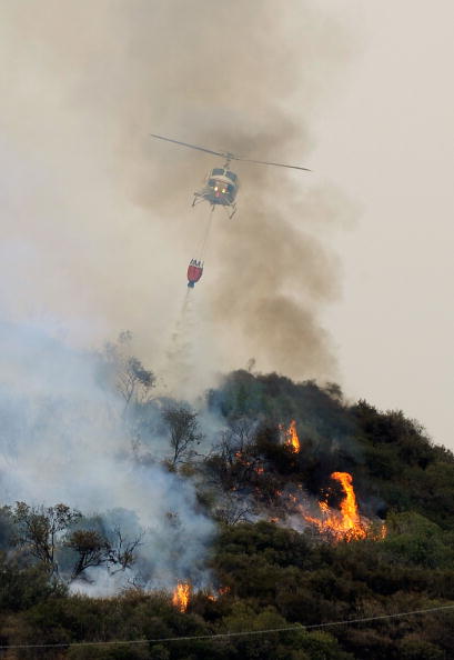 Фотообзор: Количество лесных пожаров увеличилось на севере Лос-Анджелеса