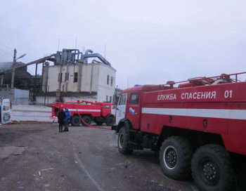 Пожар на маслозаводе в Кропоткине потушен