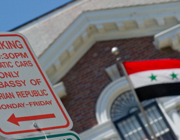 Посольство Сирии  в Вашингтоне, округ Колумбия. Фото: KAREN BLEIER/AFP/GettyImages