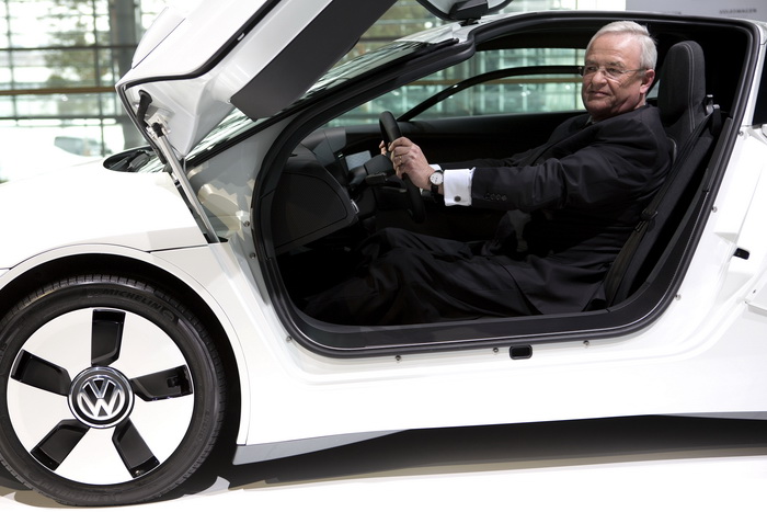 Volkswagen представил свой первый электромобиль. Фото: DAVID GANNON/AFP/GettyImages