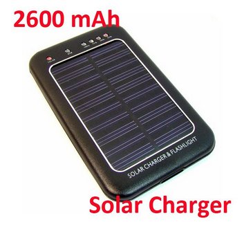 Солнечная батарея Solar Charger на 2600 mAh. Фото с сайта Sun-Battery.biz 