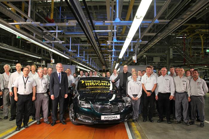 Производство новой Opel Insignia стартовало в Германии
