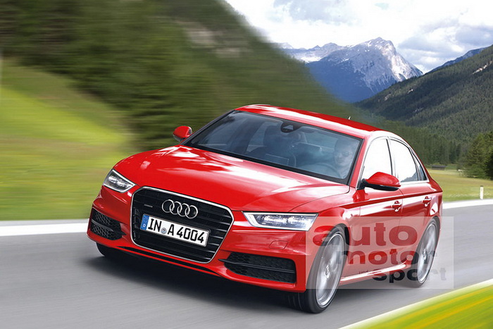 Новая Audi A4 с двумя цилиндрами станет более экономичной