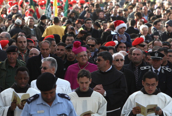 Тысячи христиан встречают Рождество в Вифлееме