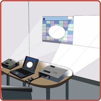 Портативный проектор для офиса и дома