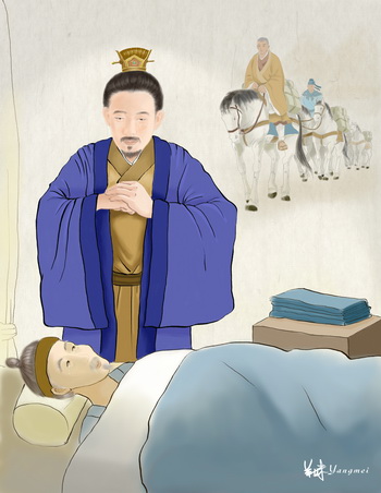 Император Мин, создатель золотого периода в Восточной Хань. Иллюстрация: СМ Ян/Великая Эпоха (The Epoch Times) 