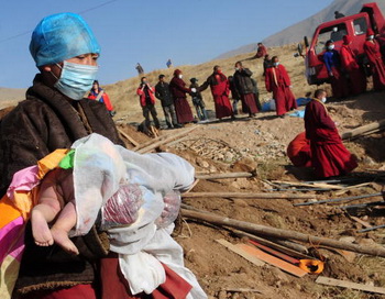 Компартия не признает значимость вклада тибетских монахов при ликвидации последствий  землетрясения в Юйшу