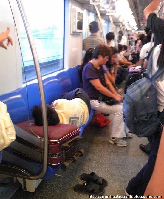 Фотообзор: В китайском метро